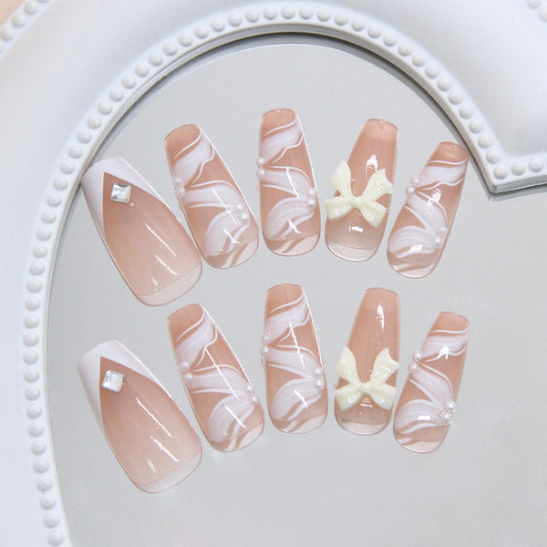 12 Sizes-24 PcsPress On Nails Z1141
