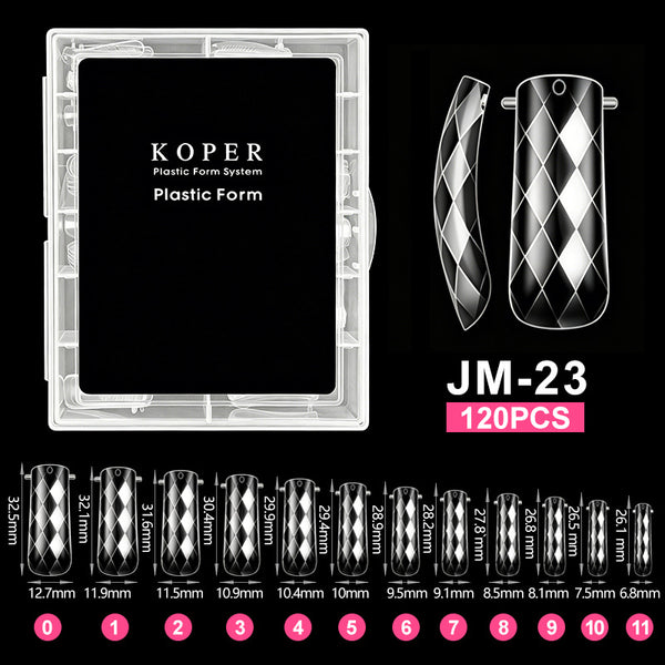 120 Pcs Press On Nails JM01