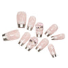 12 Sizes-24 Pcs Press On Nails SP168