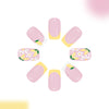 12 Sizes-24 Pcs Press On Nails C1532