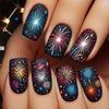 12 Sizes-24 Pcs Press On Nails Y569