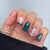 12 Sizes-24 Pcs Press On Nails W1503