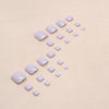 12 Sizes-24 Pcs Press On Nails F098