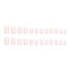 12 Sizes-24 Pcs Press On Nails W398