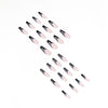 12 Sizes-24 Pcs Press On Nails JP1396