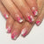 12 Sizes-24 Pcs Press On Nails C770