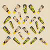 12 Sizes-24 Pcs Press On Nails Y788