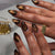 12 Sizes-24 Pcs Press On Nails W2199