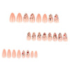 12 Sizes-24 Pcs Press On Nails JP4290