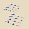 12 Sizes-24 Pcs Press On Nails Y178