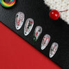 12 Sizes-24 Pcs Press On Nails JP1893