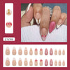 12 Sizes-24 Pcs Press On Nails Z1298