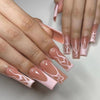 12 Sizes-24 Pcs Press On Nails JP2392