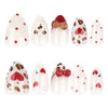 12 Sizes-24 Pcs Press On Nails JP4054
