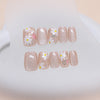 12 Sizes-24 Pcs Press On Nails MY043