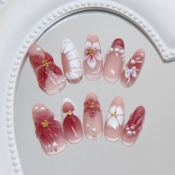 30 Pcs Press On Nails Z1273
