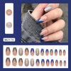 12 Sizes-24 Pcs Press On Nails W2176