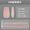 12 Sizes-24 Pcs Press On Nails FM01-01
