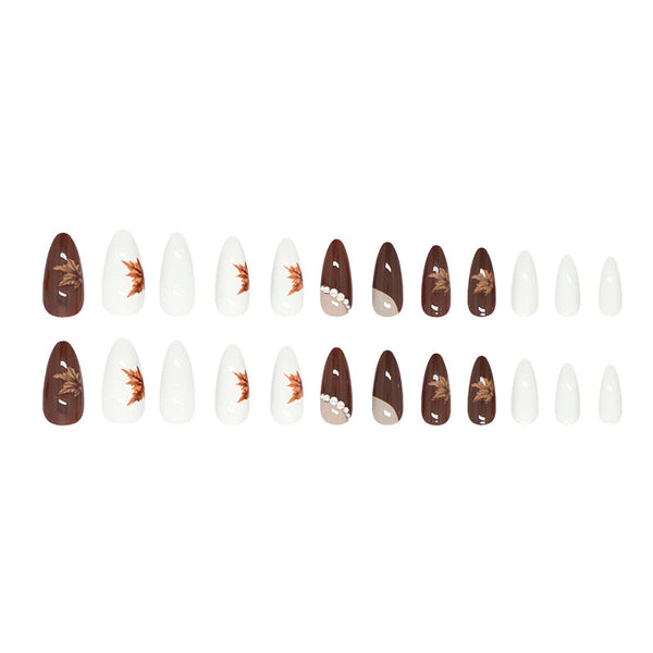 12 Sizes-24 Pcs Press On Nails Z1022