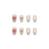 12 Sizes-24 Pcs Press On Nails R562