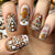 12 Sizes-24 Pcs Press On Nails Y423