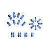12 Sizes-24 Pcs Press On Nails Y410