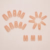 12 Sizes-24 Pcs Press On Nails W2187