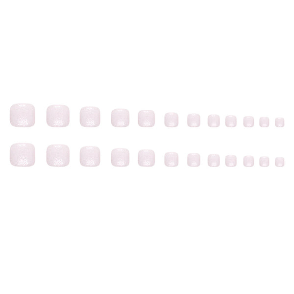 12 Sizes-24 Pcs Press On Nails F116