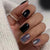 12 Sizes-24 Pcs Press On Nails C478