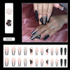 12 Sizes-24 Pcs Press On Nails Z659
