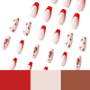 12 Sizes-24 Pcs Press On Nails JP1888