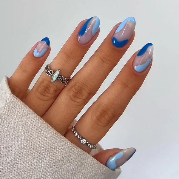 12 Sizes-24 Pcs Press On Nails W148