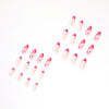 12 Sizes-24 Pcs Press On Nails JP1508