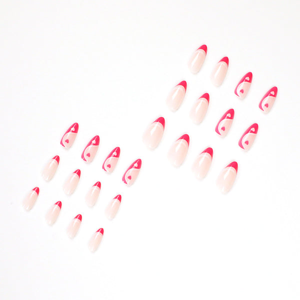 12 Sizes-24 Pcs Press On Nails JP1508