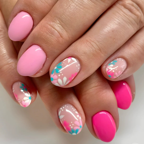 12 Sizes-24 PcsPress On Nails DY1368-B7