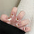 12 Sizes-24 Pcs Press On Nails R898