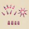 12 Sizes-24 Pcs Press On Nails Y757