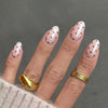 12 Sizes-24 Pcs Press On Nails C1402