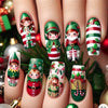 12 Sizes-24 Pcs Press On Nails Y422