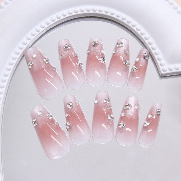 12 Sizes-24 Pcs Press On Nails MY192