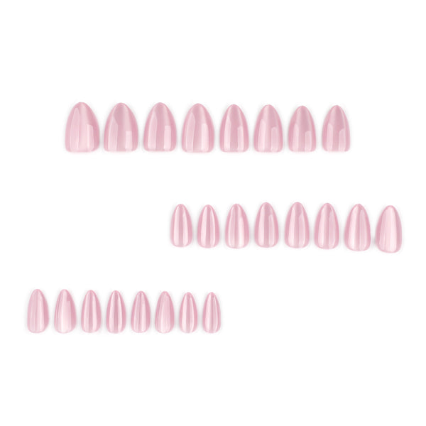 12 Sizes-24 Pcs Press On Nails JP4205