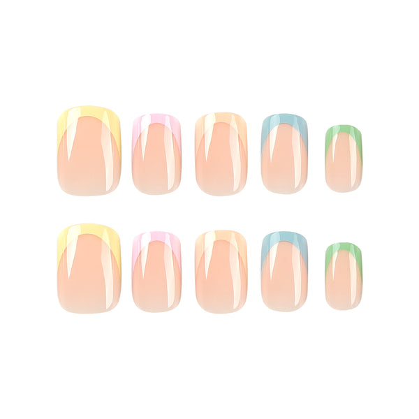 12 Sizes-24 Pcs Press On Nails JP2576