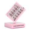 Glamhalo Premiere 30pcs Press On Nails – Eco-Friendly Perfect Fit - GD26