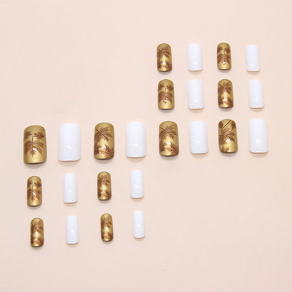 12 Sizes-24 Pcs Press On Nails W1861