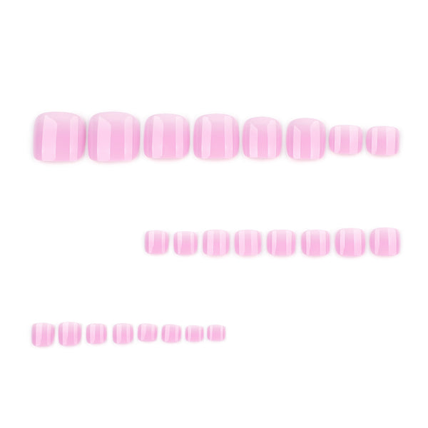 12 Sizes-24 Pcs Press On Nails JP3962