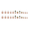 12 Sizes-24 Pcs Press On Nails Z982