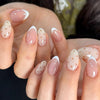 12 Sizes-24 Pcs Press On Nails JP4107