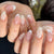 12 Sizes-24 Pcs Press On Nails JP4107