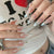 12 Sizes-24 Pcs Press On Nails MY076