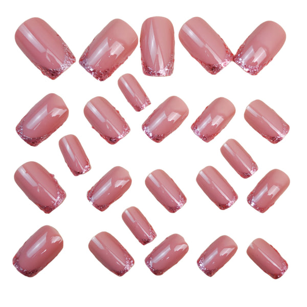 12 Sizes-24 Pcs Press On Nails Y1706